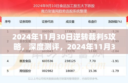 逆转裁判5全方位攻略解读与深度测评，带你玩转游戏世界！