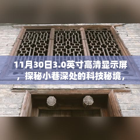 探秘科技秘境，隐藏式小店的3.0英寸高清显示屏之旅