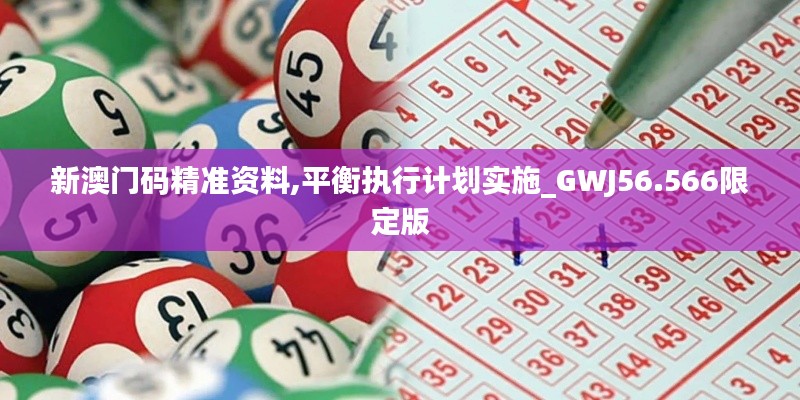 新澳门码精准资料,平衡执行计划实施_GWJ56.566限定版