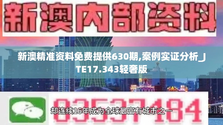 新澳精准资料免费提供630期,案例实证分析_JTE17.343轻奢版