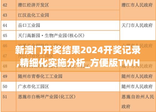 新澳门开奖结果2024开奖记录,精细化实施分析_方便版TWH86.822