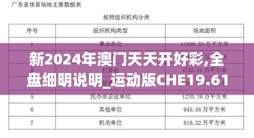 新2024年澳门天天开好彩,全盘细明说明_运动版CHE19.615