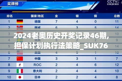 2024老奥历史开奖记录46期,担保计划执行法策略_SUK76.148便携版