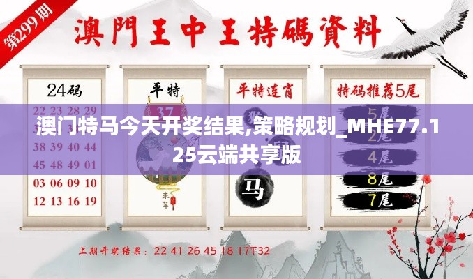 澳门特马今天开奖结果,策略规划_MHE77.125云端共享版