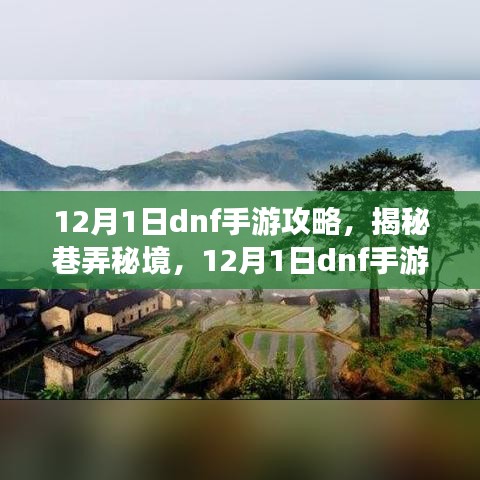 揭秘巷弄秘境，12月1日dnf手游攻略之小巷特色小店探险指南