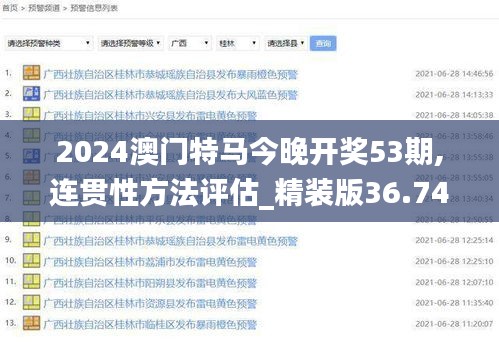 2024澳门特马今晚开奖53期,连贯性方法评估_精装版36.744-5