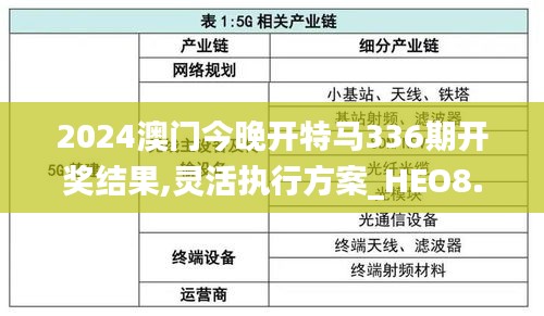 2024澳门今晚开特马336期开奖结果,灵活执行方案_HEO8.731实用版