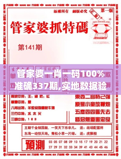 管家婆一肖一码100%准确337期,实地数据验证计划_战略版99.819-9