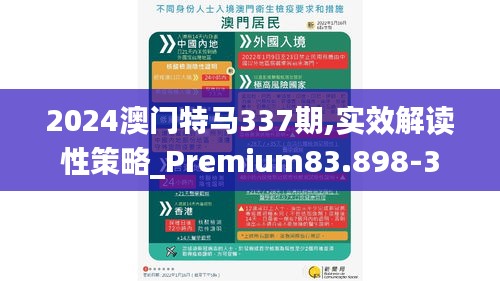 2024澳门特马337期,实效解读性策略_Premium83.898-3