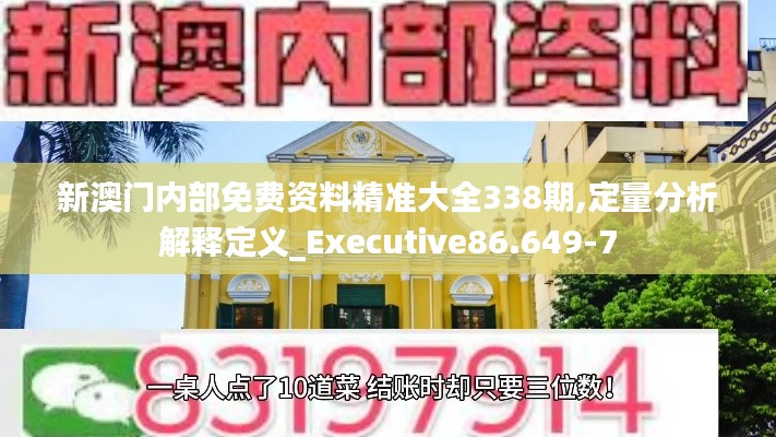 新澳门内部免费资料精准大全338期,定量分析解释定义_Executive86.649-7