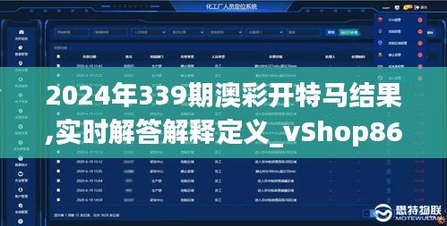 2024年339期澳彩开特马结果,实时解答解释定义_vShop86.963-4