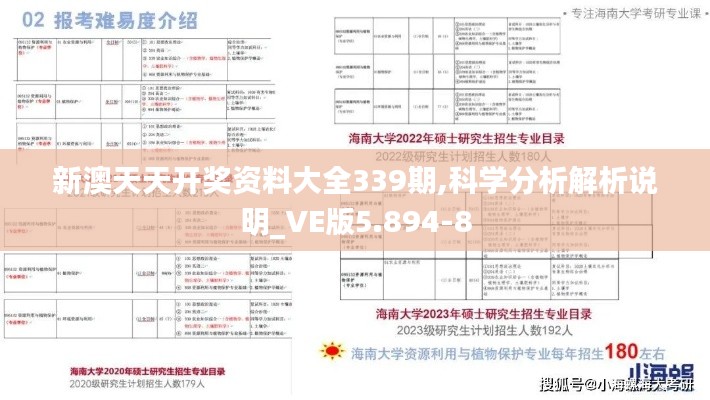 新澳天天开奖资料大全339期,科学分析解析说明_VE版5.894-8