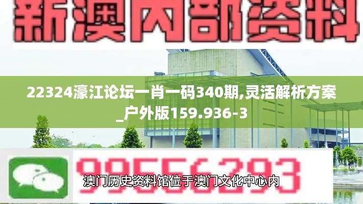 22324濠江论坛一肖一码340期,灵活解析方案_户外版159.936-3