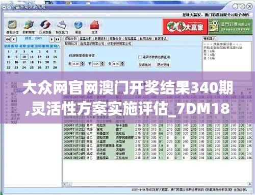 大众网官网澳门开奖结果340期,灵活性方案实施评估_7DM182.850-3