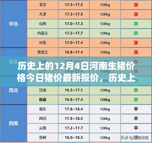 河南生猪价格背后的励志故事与成长力量——今日最新报价及历史回顾，12月4日猪价深度解析