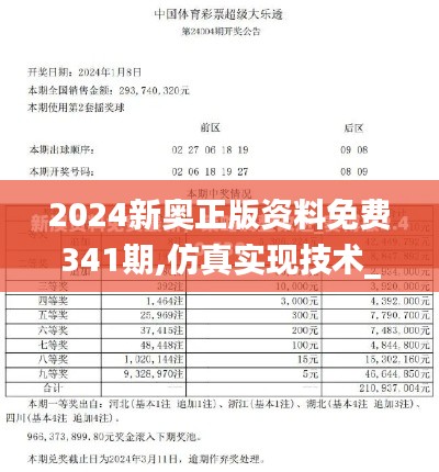 2024新奥正版资料免费341期,仿真实现技术_限定版4.952