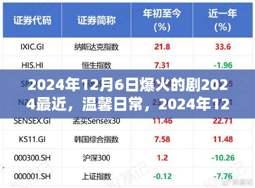 2024年12月6日爆火的剧2024最近，温馨日常，2024年12月6日的火爆友情派对