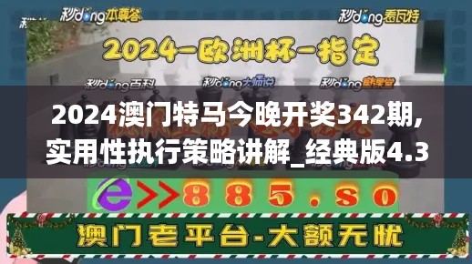 2024澳门特马今晚开奖342期,实用性执行策略讲解_经典版4.320