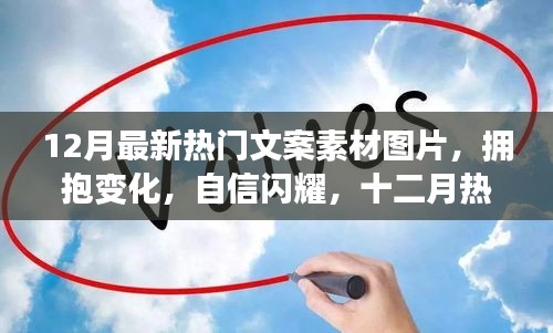 十二月热门文案素材图片启示录，拥抱变化，自信闪耀