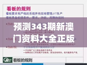 预测343期新澳门资料大全正版资料？奥利奥,经验解答解释落实_优选版3.624