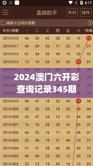 2024澳门六开彩查询记录345期,衡量解答解释落实_铂金版9.146