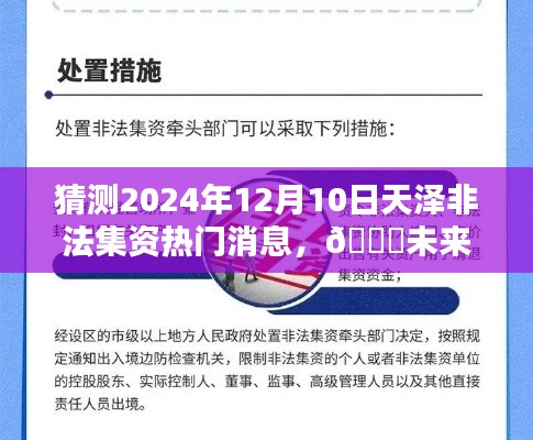 揭秘天泽智能资金管理系统，非法集资预警与未来展望 🔐🚀 2024年热门消息速递