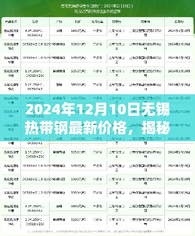 揭秘，2024年12月10日无锡热带钢最新价格行情动态分析