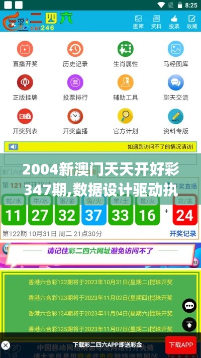 2004新澳门天天开好彩347期,数据设计驱动执行_Pixel3.114