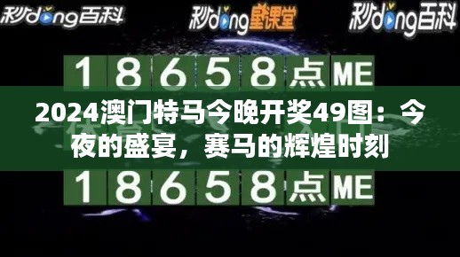 2024澳门特马今晚开奖49图：今夜的盛宴，赛马的辉煌时刻