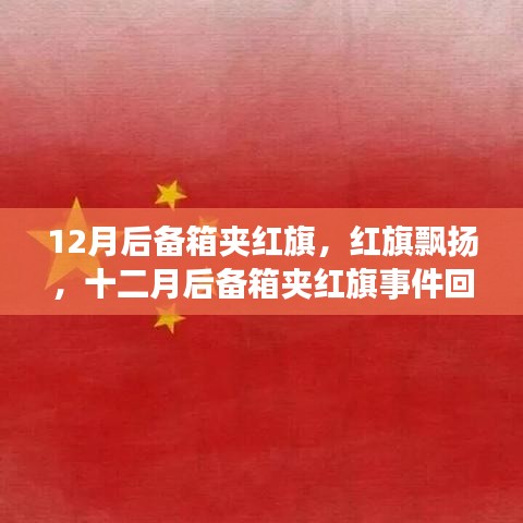 十二月后备箱夹红旗事件回顾，红旗飘扬引发关注