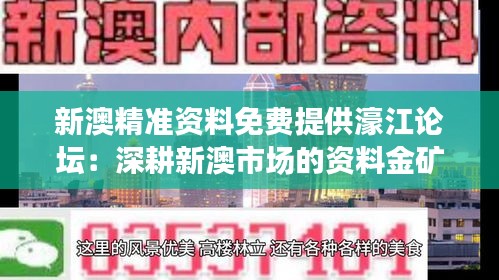 新澳精准资料免费提供濠江论坛：深耕新澳市场的资料金矿