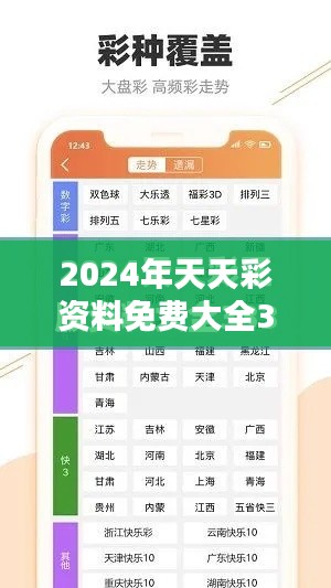 2024年天天彩资料免费大全349期：免费的服务平台，彩民的新选择