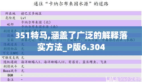 351特马,涵盖了广泛的解释落实方法_P版6.304