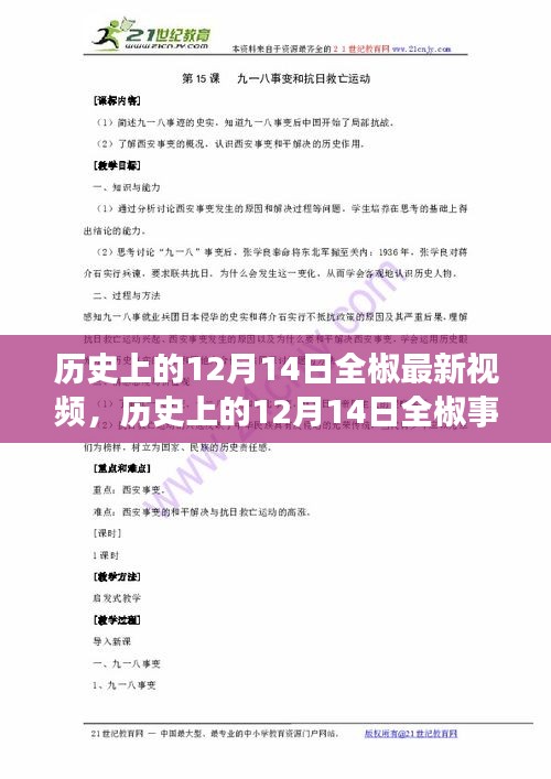 历史上的12月14日全椒事件最新视频深度解析与启示