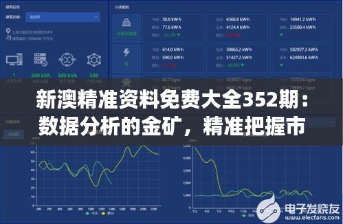 新澳精准资料免费大全352期：数据分析的金矿，精准把握市场脉搏