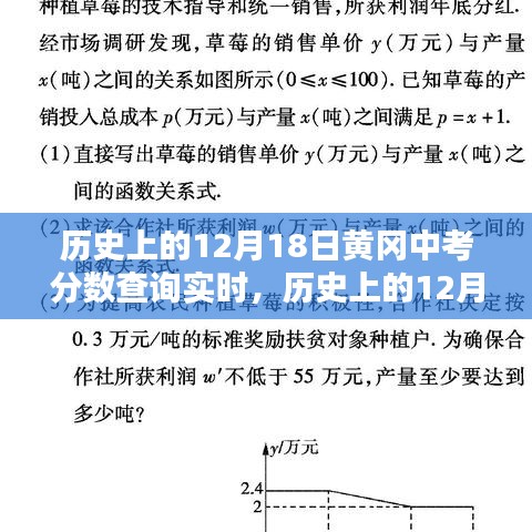 历史上的12月18日黄冈中考分数实时查询解析及指导建议