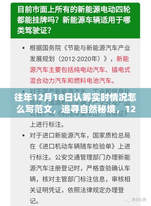 追寻自然秘境，揭秘12月18日认筹之旅的心灵启示与实时情况范文