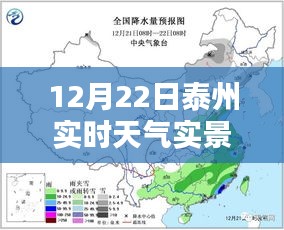 泰州冬至实时天气画卷，细致描绘12月22日实景图