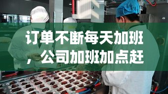 订单不断每天加班，公司加班加点赶订单 