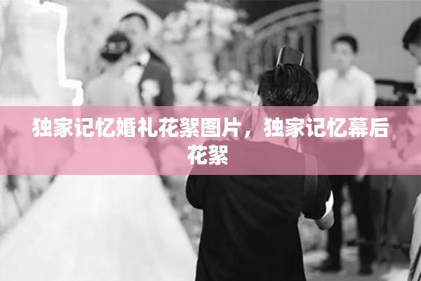 独家记忆婚礼花絮图片，独家记忆幕后花絮 