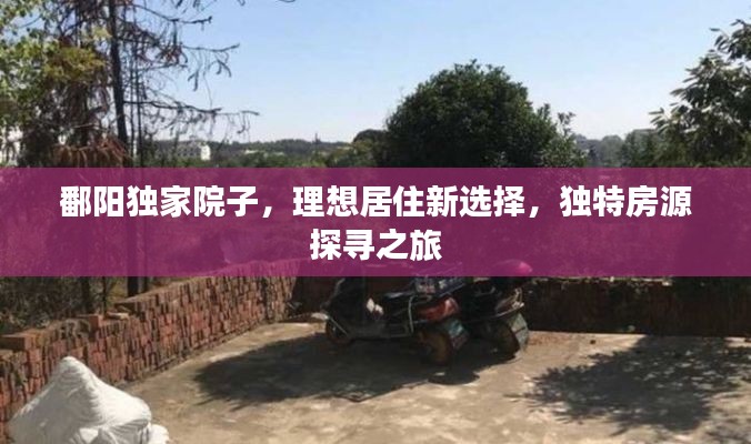 鄱阳独家院子，理想居住新选择，独特房源探寻之旅