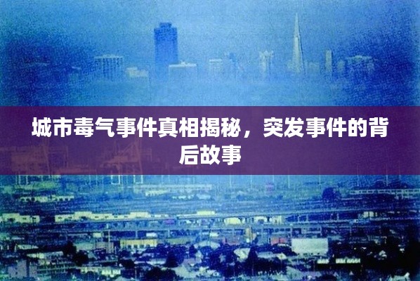 城市毒气事件真相揭秘，突发事件的背后故事