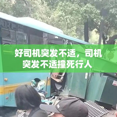 好司机突发不适，司机突发不适撞死行人 