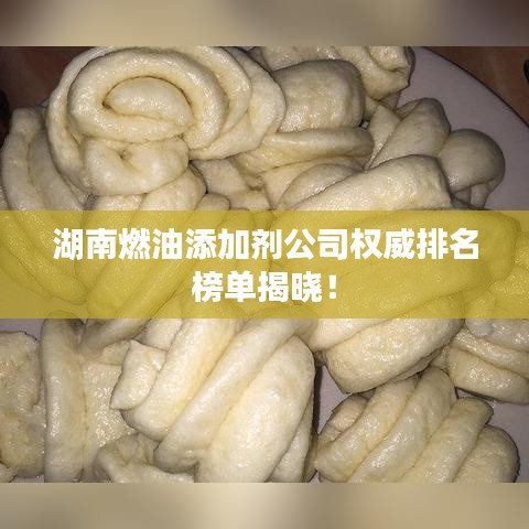 湖南燃油添加剂公司权威排名榜单揭晓！