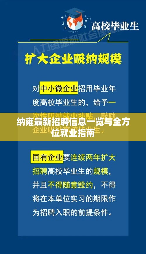 纳雍最新招聘信息一览与全方位就业指南