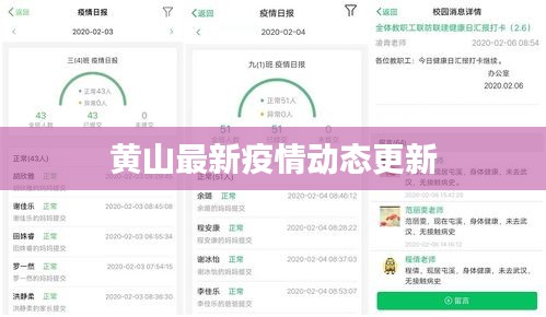 黄山最新疫情动态更新