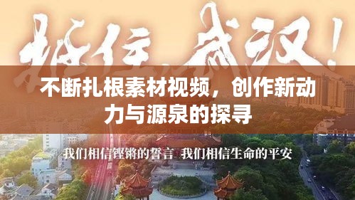 不断扎根素材视频，创作新动力与源泉的探寻