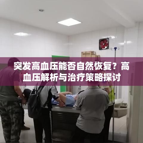 突发高血压能否自然恢复？高血压解析与治疗策略探讨