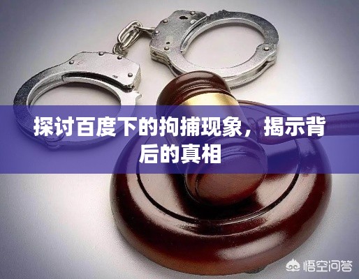 探讨百度下的拘捕现象，揭示背后的真相