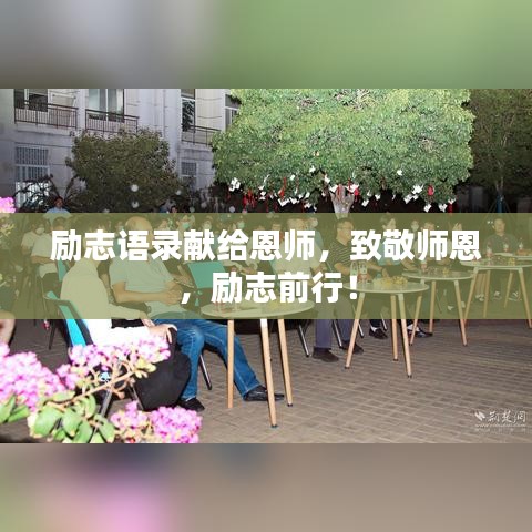 励志语录献给恩师，致敬师恩，励志前行！